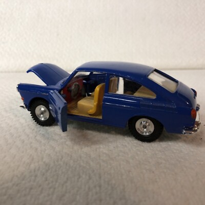 Gama Mini Mod VW 1600 TL Blue 1/45 Scale Made In West Germany | eBay