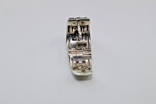 D0 New Authentic EFFY 18K & Sterling Silver Cuff Hoop Earrings $700 - Picture 3 of 4