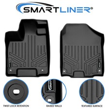Smartliner Custom Fit Floor Mats 1st Row Liner Set Oem 2017-2025 Honda Ridgeline
