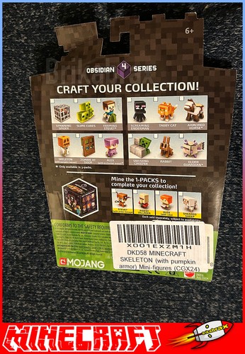 Minifiguras de Minecraft Alex, Esqueleto y Zombie en la Puerta - Totalmente Nuevas Selladas - Imagen 3 de 3