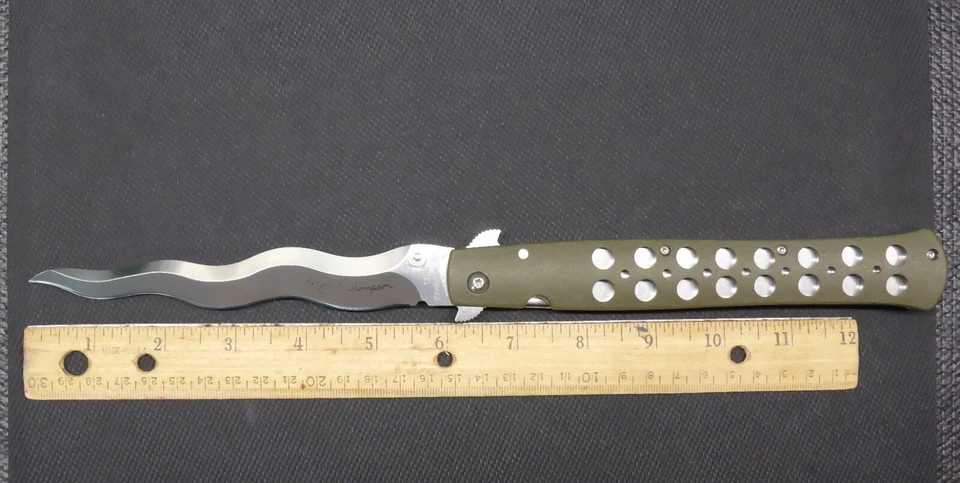 Cold Steel 6"" Kris Ti-Lite edición limitada '26SY6' Lynn Thompson S/Ned #1300 Nuevo en caja Foto 3 de 4