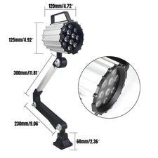 12W LED Milling CNC Machine Tool Light Workshop Working Lamp lathe lamp 220/110V
