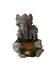 Elephant Wildlife Figurine Pair Figurine
