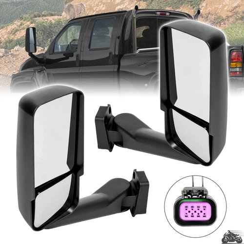 Power Door Mirror Set Heated For Chevy Kodiak GMC Topkick C6500 C7500 #25886111