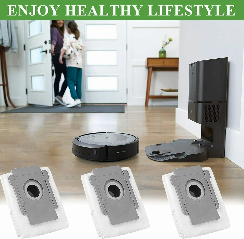 6x Vacuum Dust Bags for iRobot Roomba i3+ i7+/Plus s9 i8 Dirt Disposal Clean Bag - Image 4 of 4
