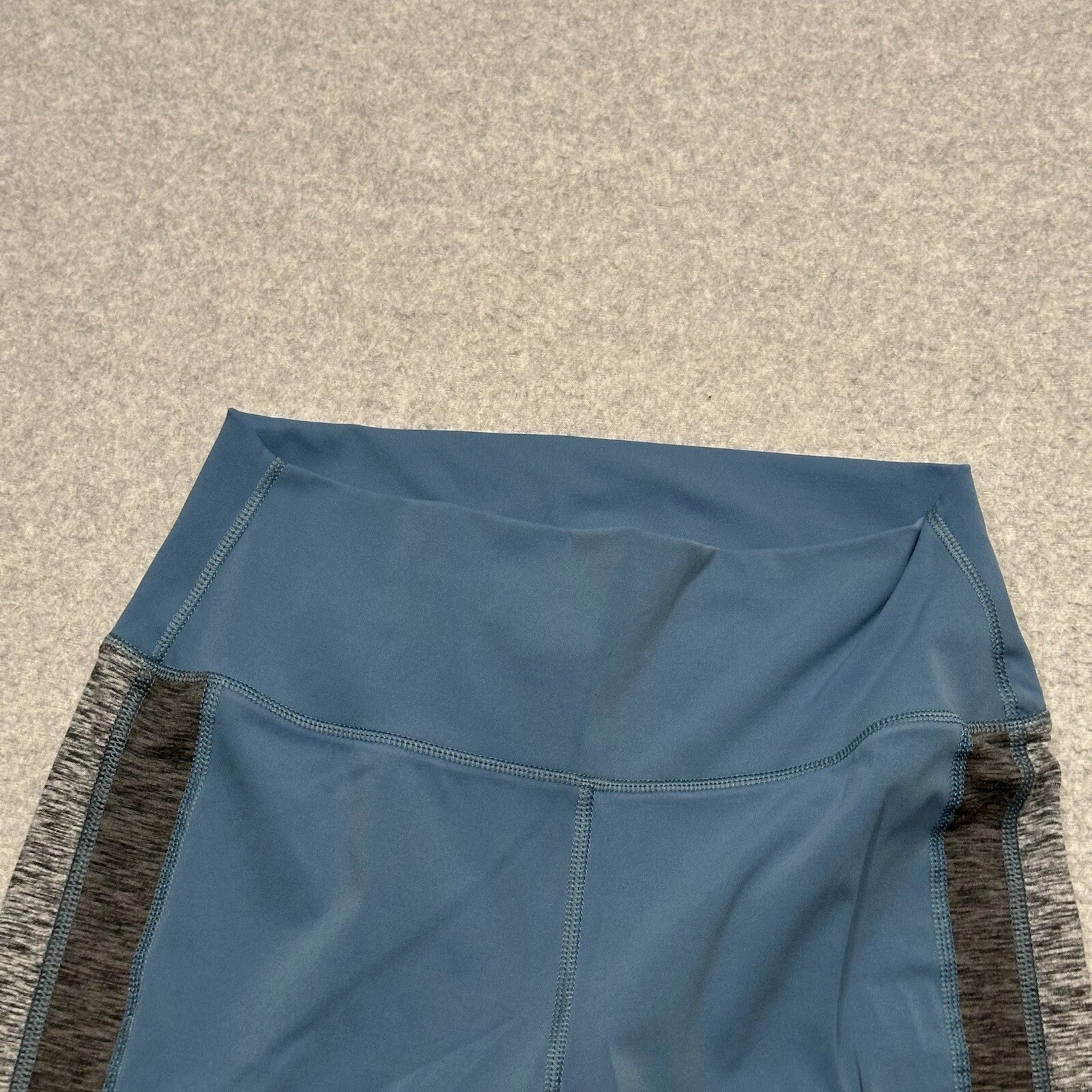 vuori side stripe stretch yoga run leggings