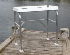 Fish Cleaning Station Fillet Table Dock Pier Outdoor  42" W x 24"D x 39"H