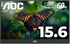 AOC 16T10 Portable Monitor 15.6 Inch FHD 1920x1080, IPS Panel