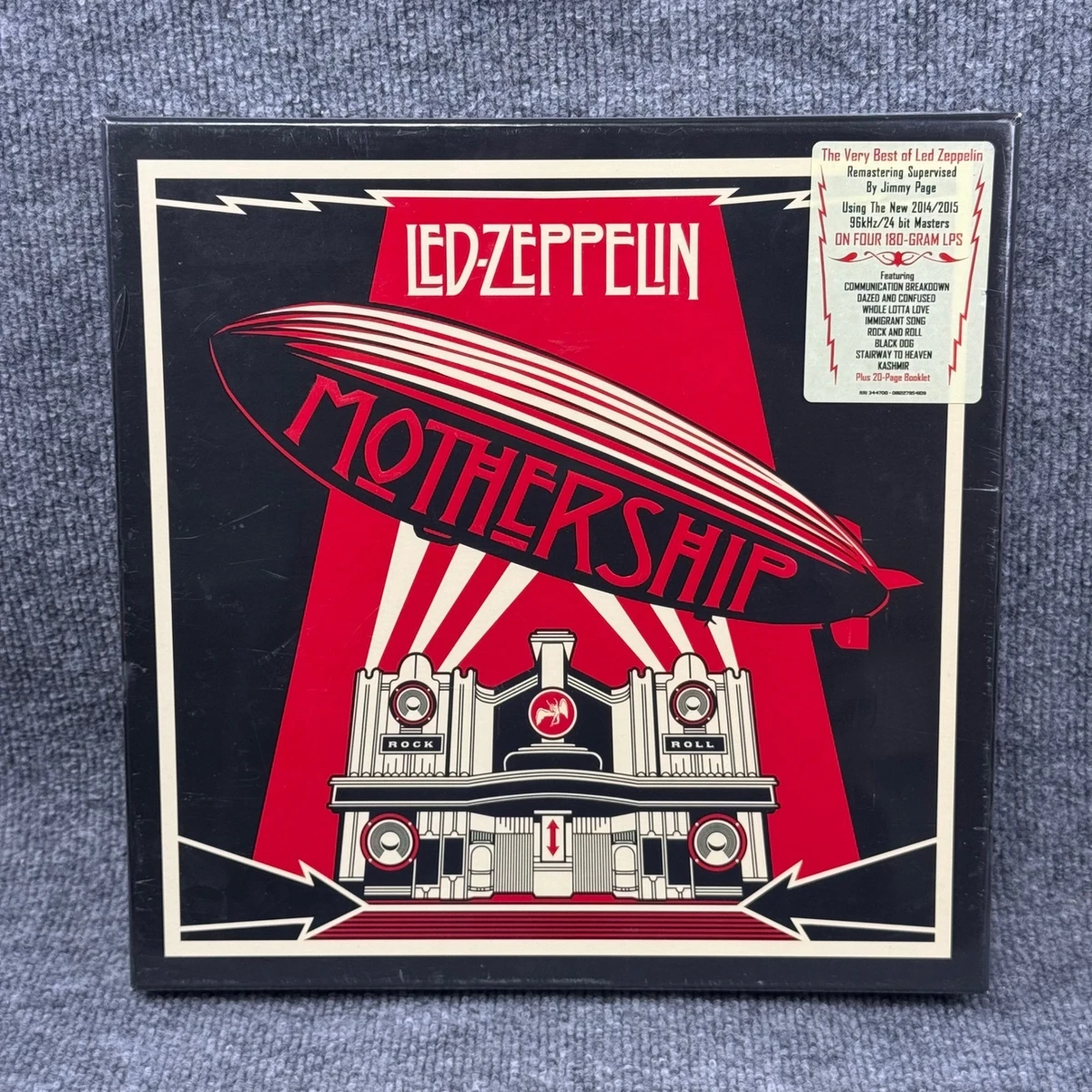 Led Zeppelin Box Set 33 RPM Speed Vinyl Records for sale | eBay