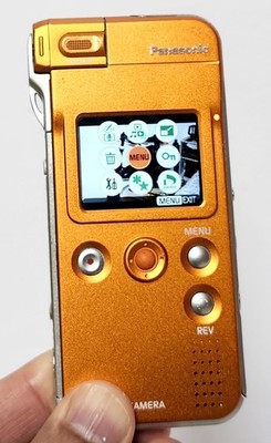 Panasonic パナソニック D-Snap SV-AS10 デジカメ Panasonic D-Snap SV-AS10 2.0MP Digital Camera Orange Tested W