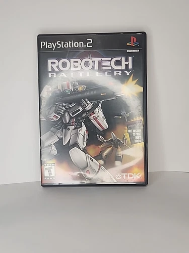Robotech Battlecry PS2 CIB Sony PlayStation 2 2002 Complete with Manual