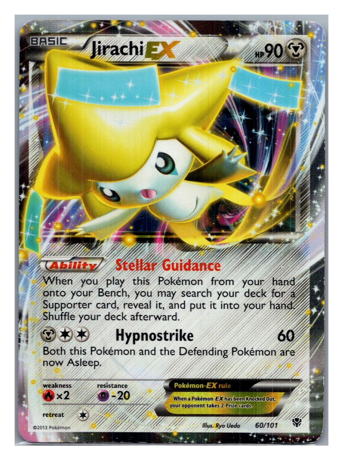 Jirachi EX 60/101 | HP | Plasma Blast | Pokemon - 2013