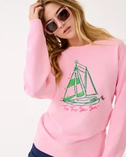 NWT Lilly Pulitzer Ballad Cotton Sweatshirt Full Color , Choose Size ...