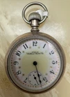Vintage 1892 American Waltham Watch Co. 16S, 17J, Multicolor Dial, Silver Case