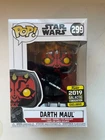 Funko Pop! Star Wars 299 Darth Maul 2019 Galactic Convention Vinyl Figure Unopen