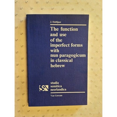 The Function and Use of the Imperfect Forms with Nun Paragogicum in Classical He