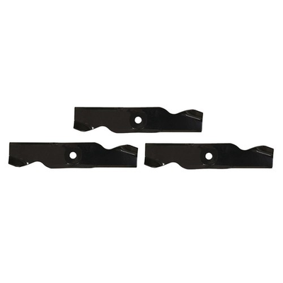#ad 3 Blade Set Fits Cub Cadet 742 3010 759 3818 742 3011 759 3819 46quot; MTD TroyBilt $47.99