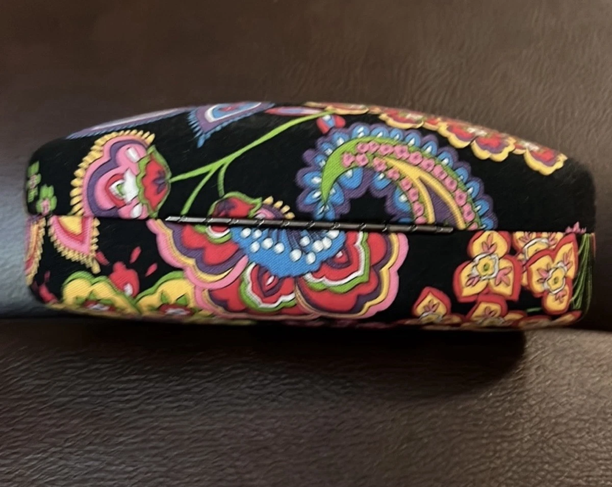 4 Vtg Vera Bradley Floral Hard Eyeglass Cases in Pink, Navy, Cream, black Vera Bradley Eyeglass Case - Etsy New Zealand main image 2