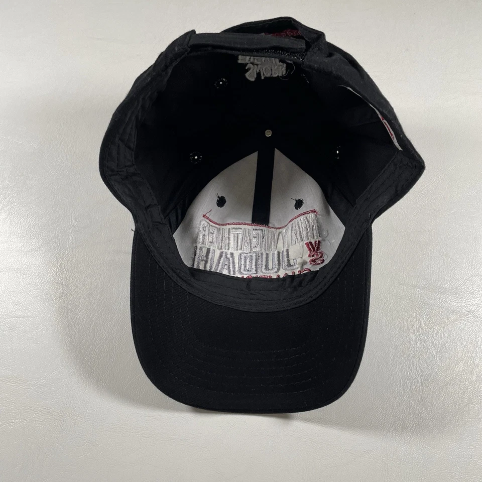 Boné de boxe Y2K Mayweather Vs Judah 2006 Sworn Enemies Las Vegas gráfico AMC - Imagem 4 de 4
