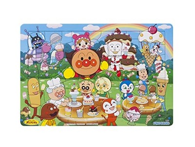 Agatsuma Anpanman Genius Brain First Puzzle 80 Pieces Candy Land From Japan