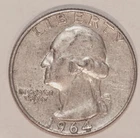 1964-D Washington Quarter - Extra Fine - #3388EA