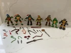 Vintage Teenage Mutant Ninja Turtles Lot With Weapons TMNT 1997 2012