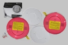 sd TWO (2) KIDDE 30CUDR-V Combination Smoke And Carbon Monoxide Alarm White
