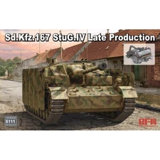 Ryefieldmodel(RFM) #5111 1/35 Sd.Kfz.167 StuG.IV Late Production with Engine