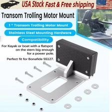 Universal Transom Trolling Motor Mounting Bracket for Marine Board Backing Plate
