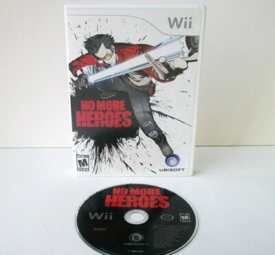 その他 Wii No More Heroes (Nintendo Wii) Good Disc Game & Case Action Beat Em