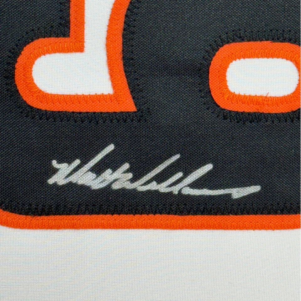 Jersey blanco enmarcado autografiado/firmado Matt Williams 35x39 San Francisco certificado de autenticidad JSA Foto 2 de 2