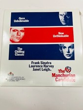 THE MANCHURIAN CANDIDATE LASERDISC FRANK SINATRA