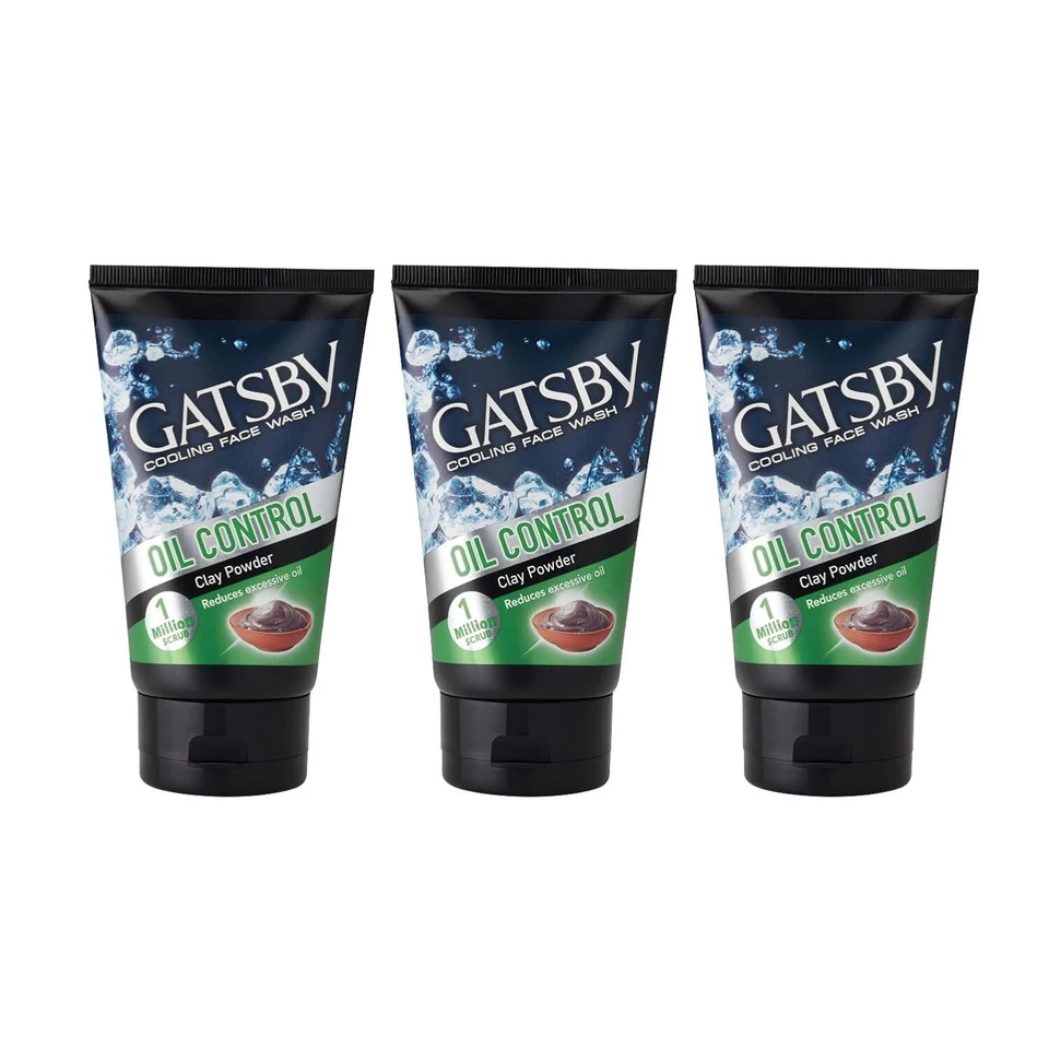 Gatsby Japan Cooling Face Wash - Oil Control, 50ml (Set of 3) - Image 4 of 4