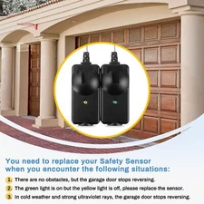 Universal 41A5034 Sensor Kit for Craftsman Chamberlain Liftmaster Garage Door