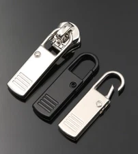 Detachable Metal Zipper Pullers Zip Pull Replacement Zips Part Repair For Zipper