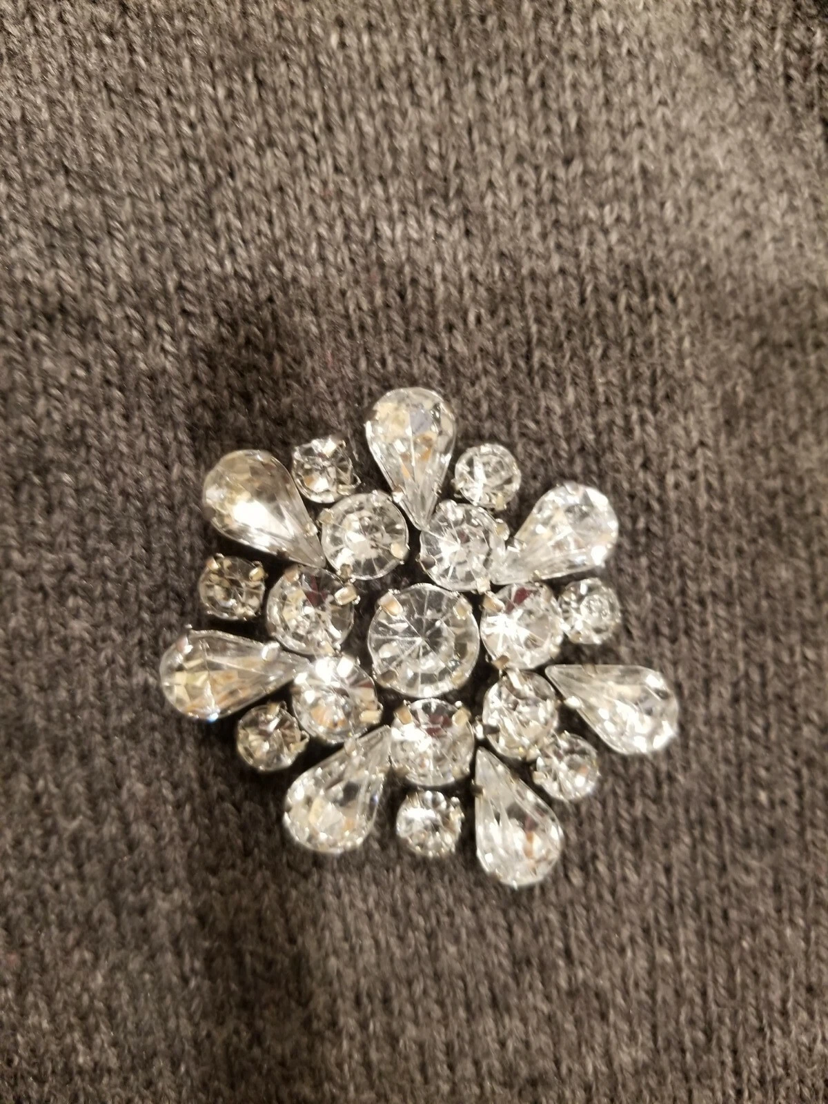 Felpa Michael Kors cristallo impreziosita in grigio taglia S