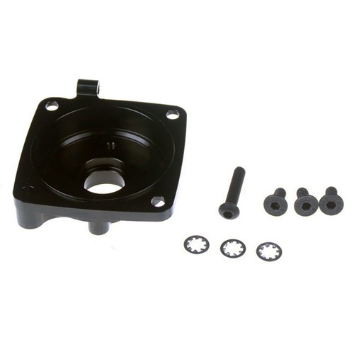 Kit copri alloggiamento frizione CNC in lega nero adatto per motore HPI BAJA RV King 5B 5T 5SC - Foto 2 di 9