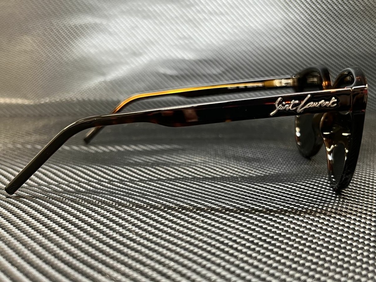 SAINT LAURENT SL 317 002 Havana Mirror 55 mm Women's Sunglasses | eBay