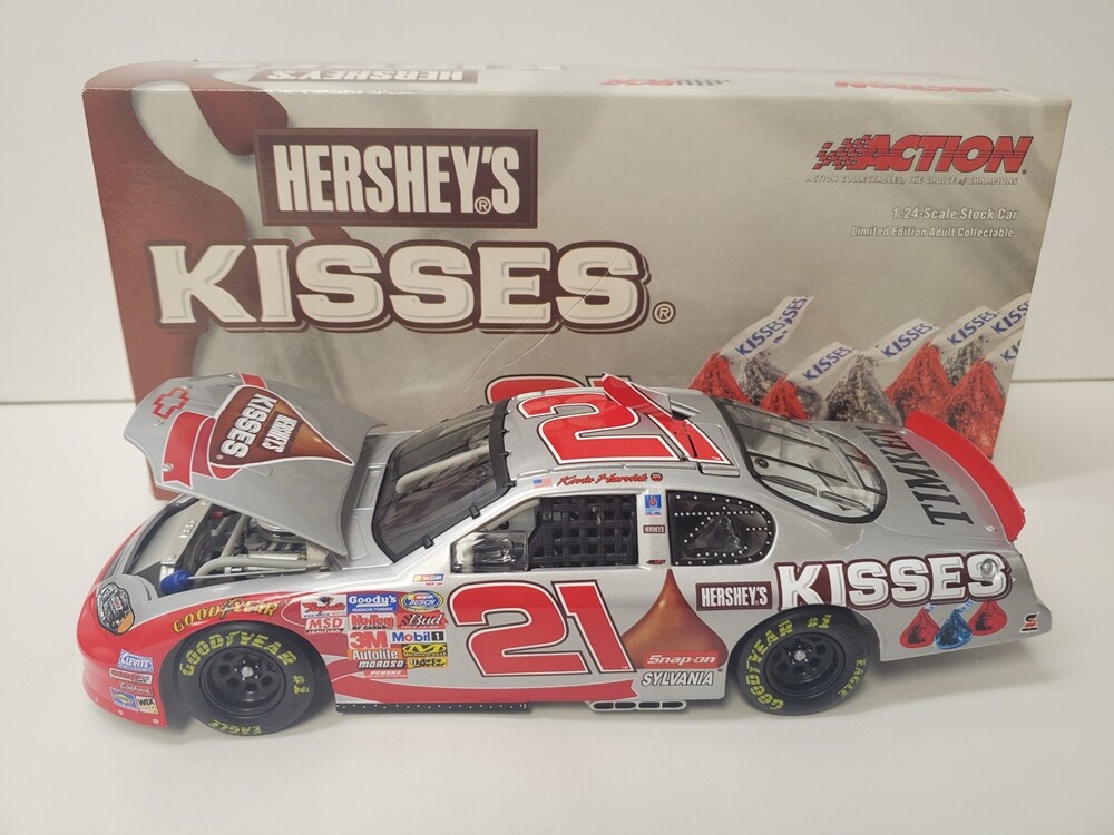 NASCAR Kevin Harvick GM Hersheys Kisses 1/300 1/24 Platinum #21