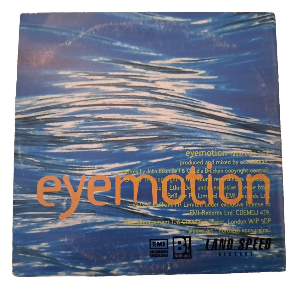 Oceanhead - Eyemotion 1 Track PROMO CD 1997 #Top# - Bild 2 von 2