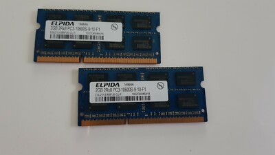 4 GB SO-DIMM PC3-10600 DDR3-1333 Elpida