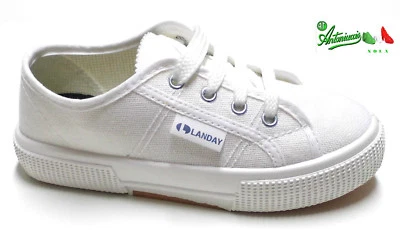 Scarpe sportive economiche tela bianca gomma modello TENNIS RECITE SAGGI