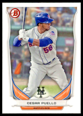 2014 Bowman Prospects #BP34 Cesar Puello New York Mets