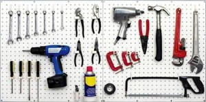 Image result for peg board organizer for childrens tools