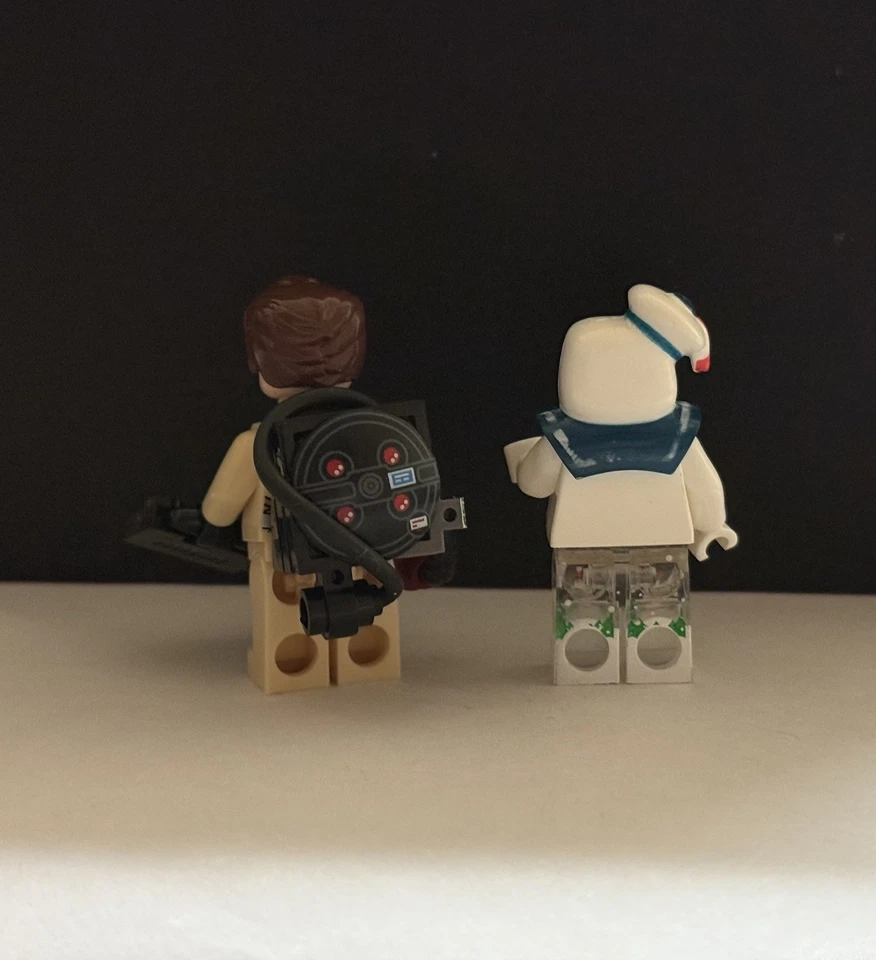 LEGO Cazafantasmas Stay Puft y Egon minifiguras personalizadas almohadilla impresa Foto 3 de 3