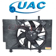 UAC Engine Cooling Fan Assembly for 2011-2017 Ford Fiesta - Belts Clutch ah