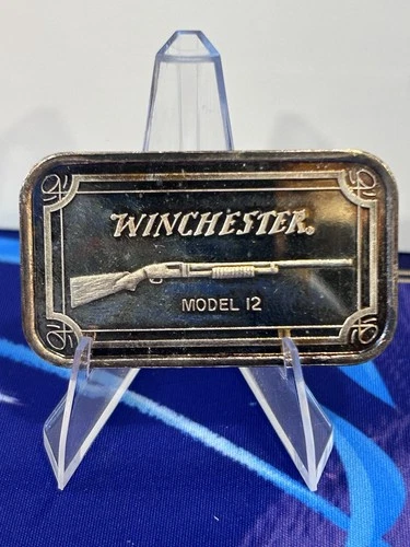 1 oz .999 FINE SILVER ~ Winchester Model 12