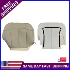 For 99-02 Chevy Suburban Passenger Bottom Leather Seat Cover Tan Foam Cushion For 99-02 Chevy Suburban Passenger Bottom Leather Seat Cover Tan Foam Cushion