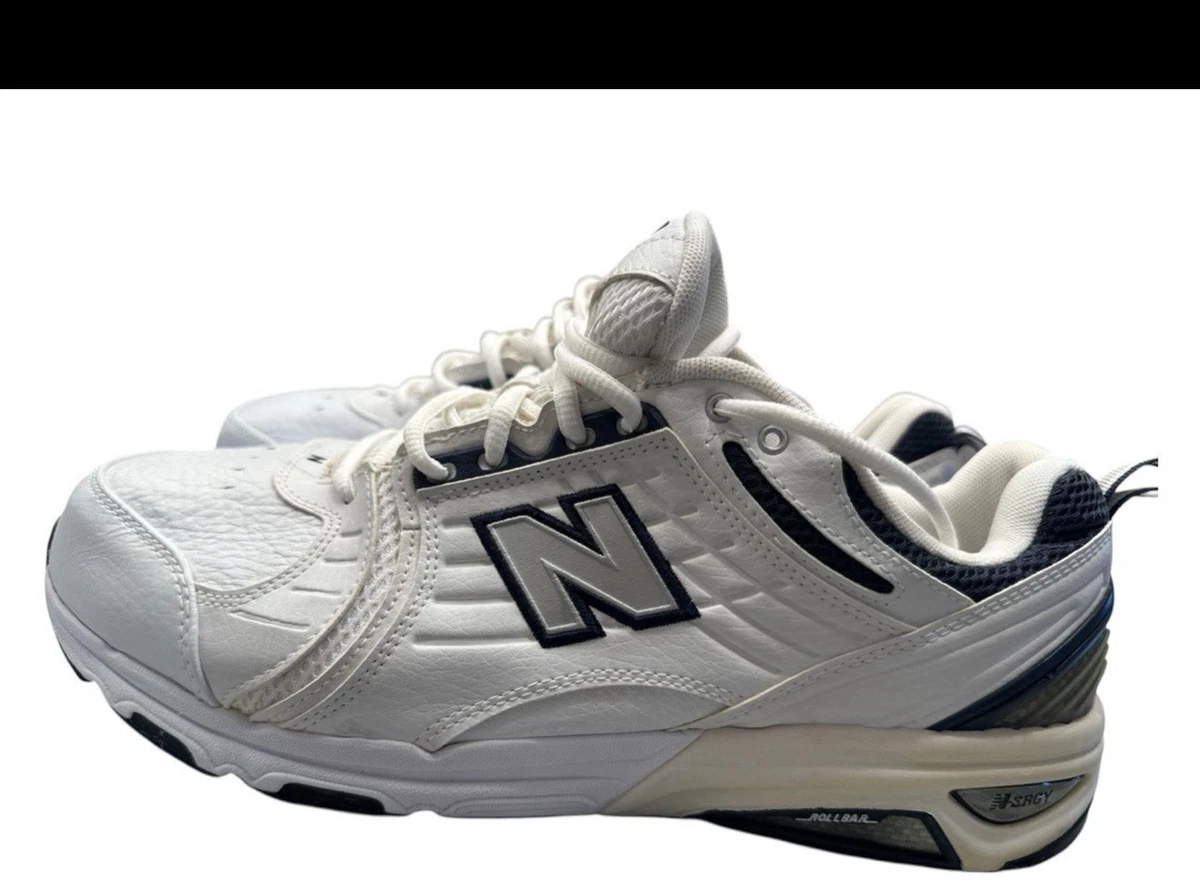 SAMPLE New Balance Men\'S 500 Leather/Cross-Trainer-Shoes white MA500AW1 size 9.5 Amazon.com | New Balance Men main image 3