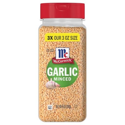 McCormick Kosher Minced Garlic, 9 oz Bottle